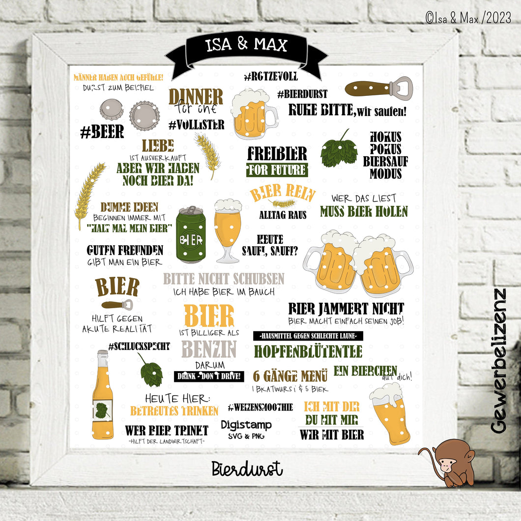 Gewerbelizenz Digiset *Bierdurst*
