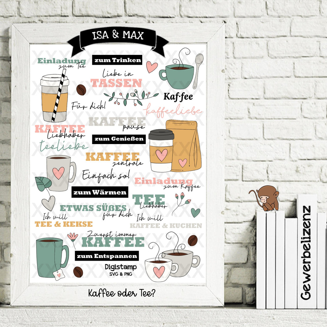 Gewerbelizenz Digiset *Kaffee oder Tee*